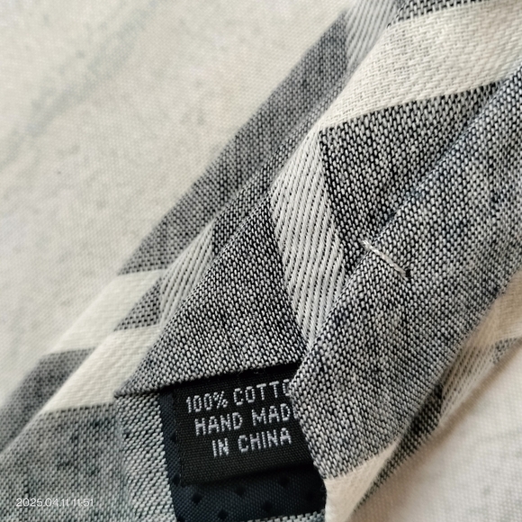 Men's ZENIO Tie Necktie MICROFIBER SLIM NARROW SKINNY MADMEN COTTON - Picture 6 of 11